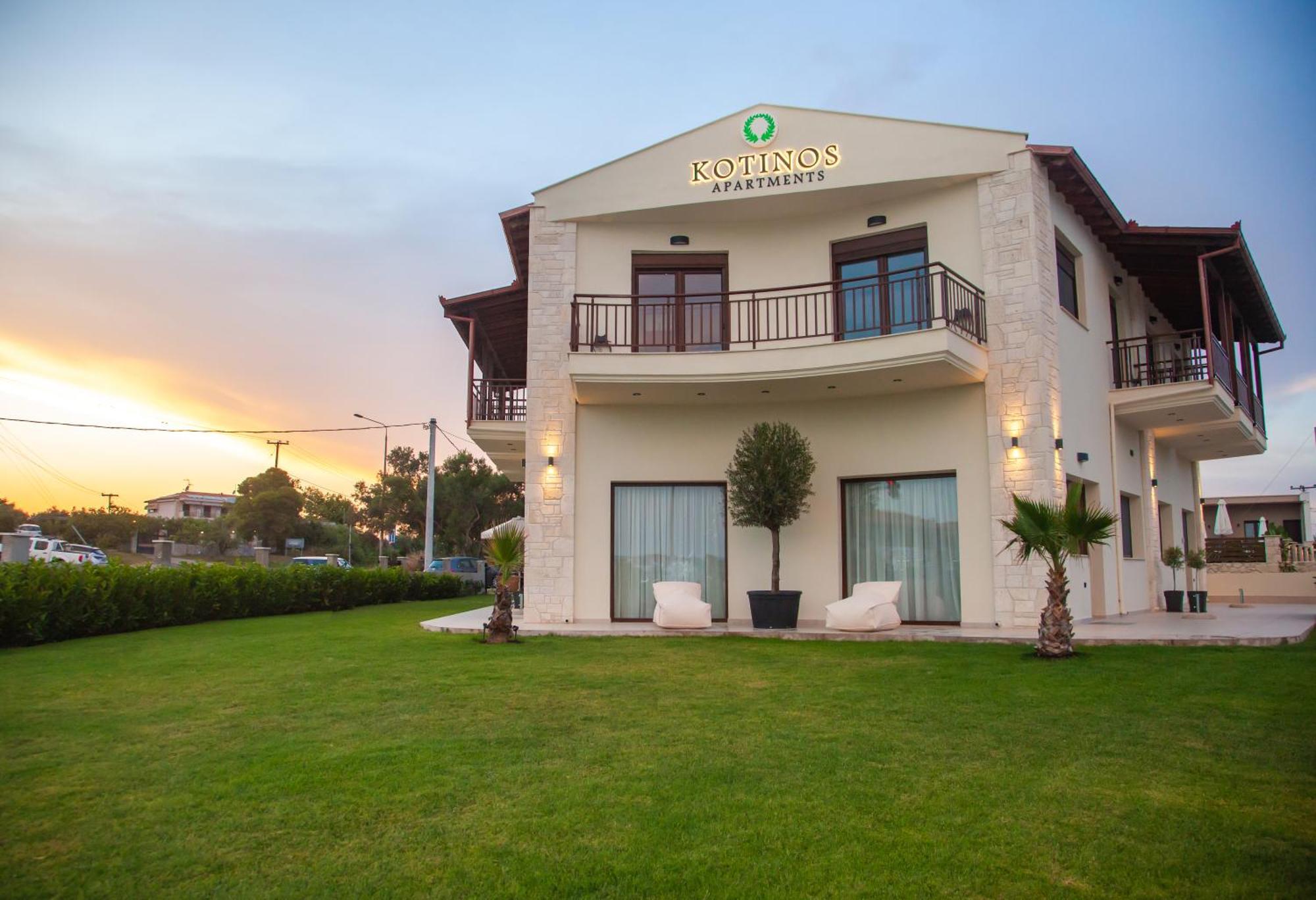 Kotinos Apartments Afytos Ngoại thất bức ảnh