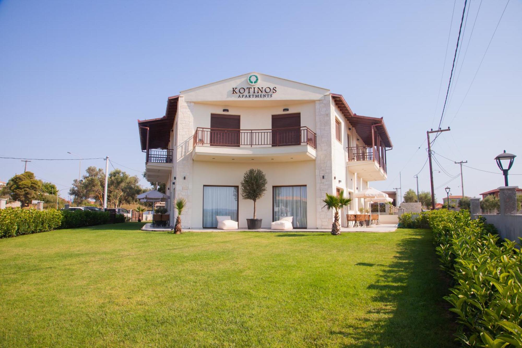 Kotinos Apartments Afytos Ngoại thất bức ảnh